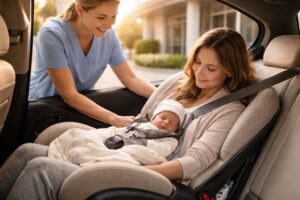 découvrez nos conseils et solutions pour assurer un déplacement sécurisé dès la maternité, garantissant confort et protection pour maman et bébé.