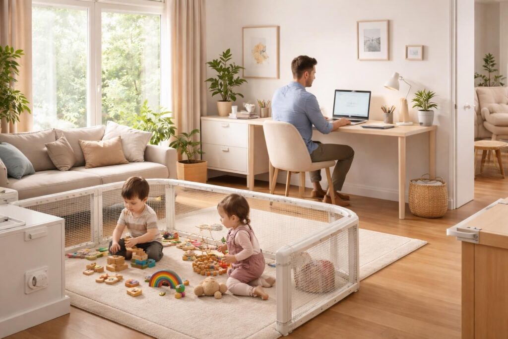 conseils pratiques pour assurer la sécurité et bien organiser vos travaux à domicile lorsque vous avez des enfants, afin de préserver leur bien-être et faciliter vos interventions.