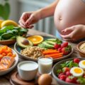découvrez l'alimentation idéale pendant la grossesse pour assurer la santé de maman et bébé avec des conseils nutritionnels essentiels et équilibrés.