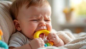 découvrez des astuces efficaces pour soulager la douleur lorsque bébé fait ses dents et apaiser son inconfort durant cette étape cruciale.