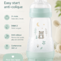 Biberon bleu Mam Easy Start de 260 ml contre les coliques
