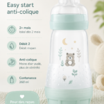 Biberon bleu Mam Easy Start de 260 ml contre les coliques