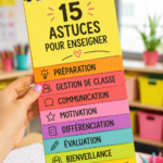 Un enseignant appliquant des conseils pédagogiques en classe.
