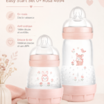 Kit Mam Mamadeira Easy Start illustrant les produits pour bébés