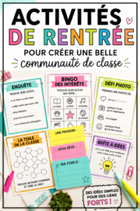 Des élèves engagés dans une activité de classe