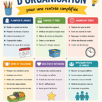 Astuces pour organiser la rentrée scolaire de manière efficace