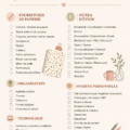 Checklist des indispensables pour la rentrée scolaire avec fournitures et outils utiles.