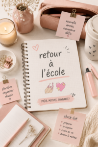 Style de rentrée tendance avec des vêtements et accessoires modernes