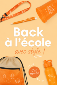 Une étudiante stylée avec un look tendance pour la rentrée scolaire.