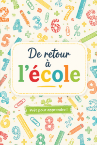 Tissus colorés et originaux pour le retour à l'école