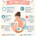 Maman utilisant un tire-lait dans un environnement calme.