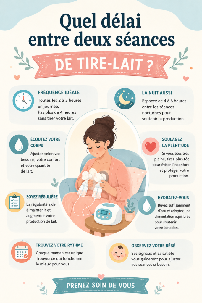Maman utilisant un tire-lait dans un environnement calme.