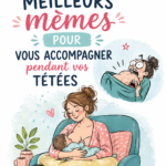 Mème humoristique sur l'allaitement