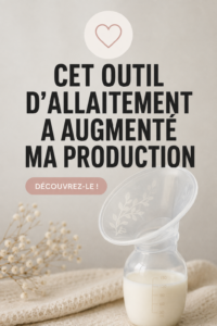Mamans utilisant un accessoire d'allaitement pour augmenter la lactation.