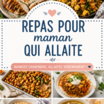 Plat de quinoa, légumes et poisson pour mamans allaitantes