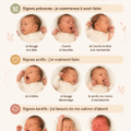 Un bébé avec un biberon, illustrant les signaux de faim et les réponses appropriées.