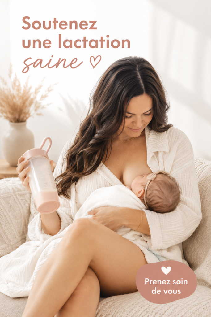 Mère allaitant son bébé dans un environnement calme et apaisant