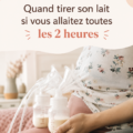 Maman regardant avec attention son tire-lait pendant l'allaitement