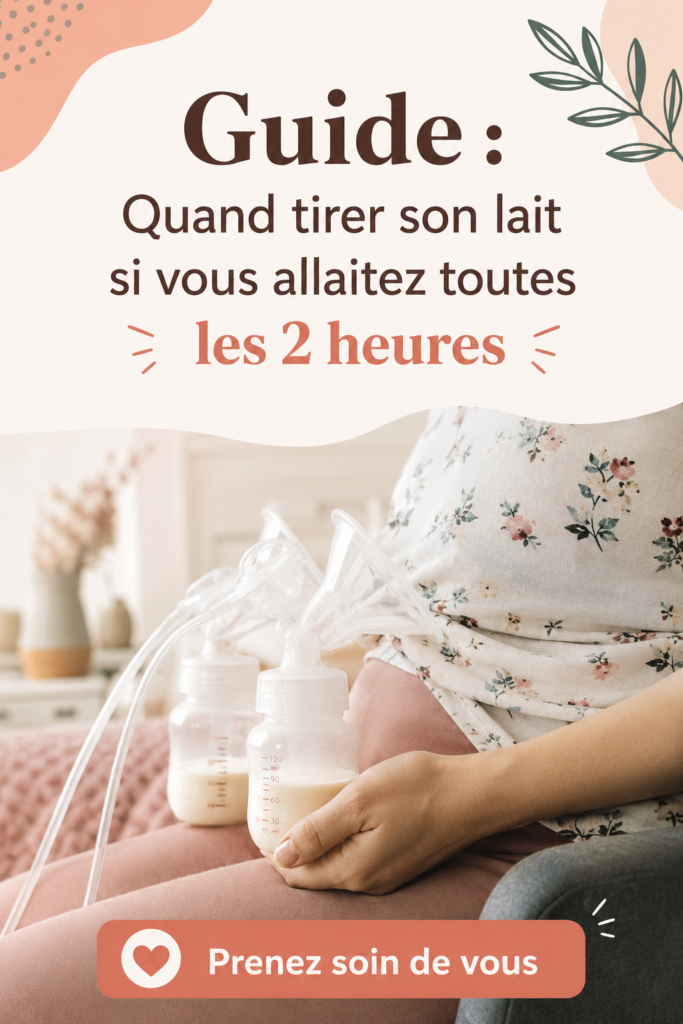 Maman regardant avec attention son tire-lait pendant l'allaitement