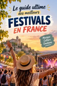 Famille profitant d'un festival animé en France