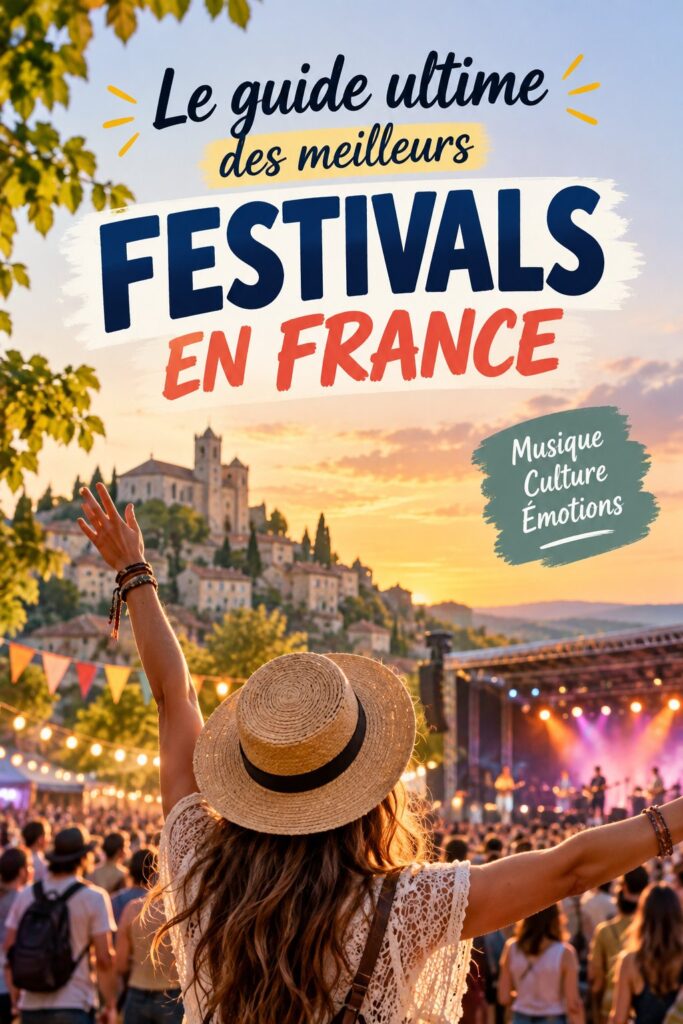 Famille profitant d'un festival animé en France