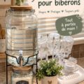 Station de biberons organisée avec des biberons et accessoires pour bébé.