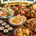 Apéritifs colorés et ludiques pour le Nouvel An avec les enfants