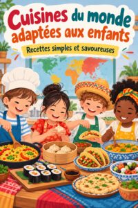 Recettes internationales adaptées aux enfants pour des repas en famille