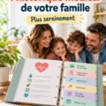 Image illustrant une famille organisée et engagée dans le suivi de leur santé.