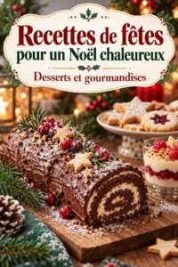 Recettes de Noël conviviales et réconfortantes pour les fêtes en famille.