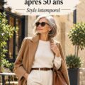 Image mettant en avant des tenues élégantes de style italien pour les femmes de plus de 50 ans.